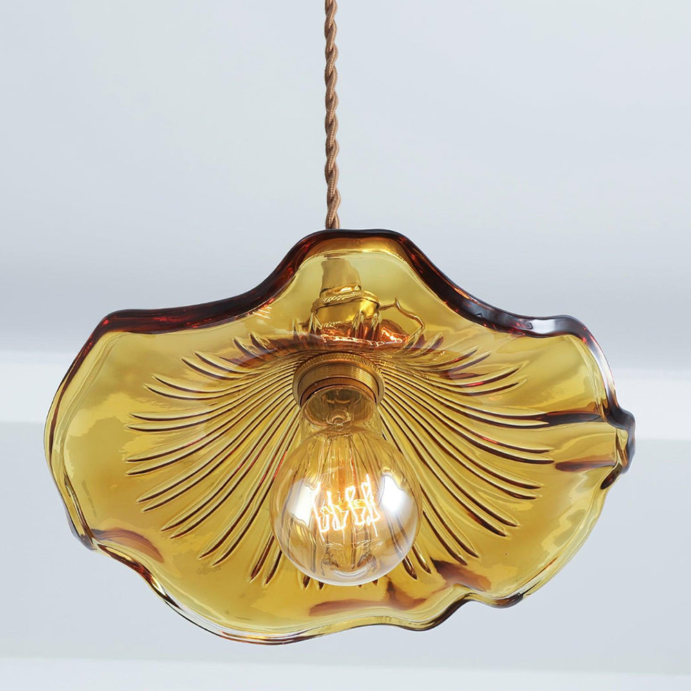 FloraGlow Hibiscus Pendant Light