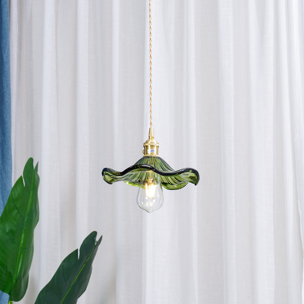 FloraGlow Hibiscus Pendant Light