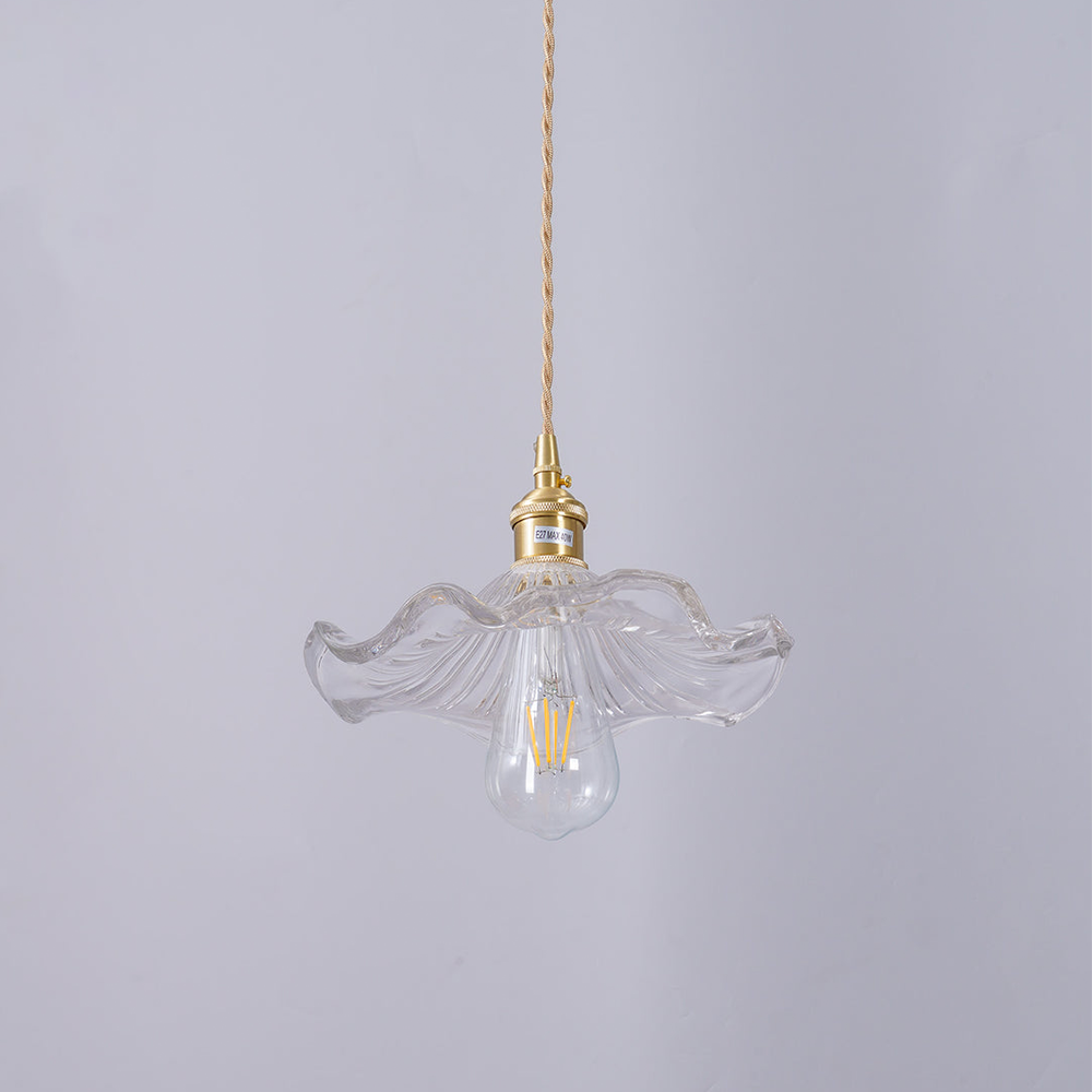FloraGlow Hibiscus Pendant Light