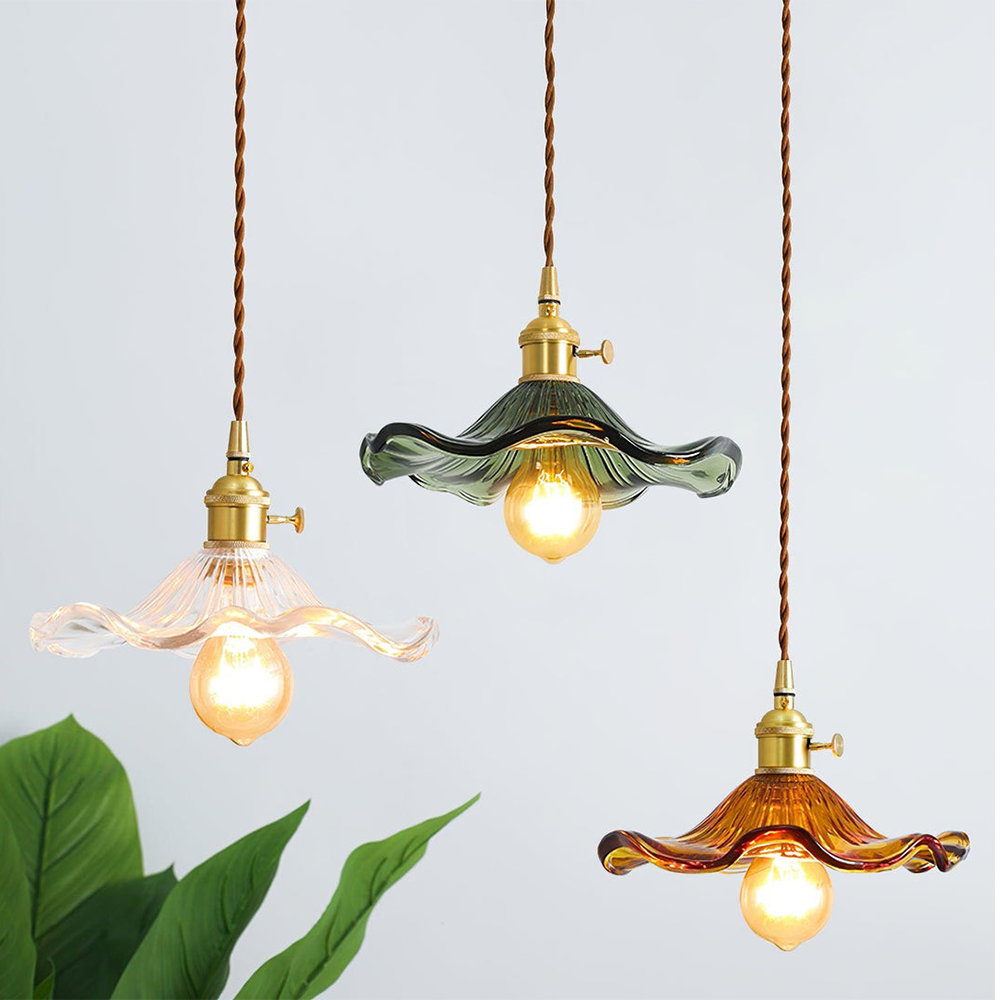 FloraGlow Hibiscus Pendant Light