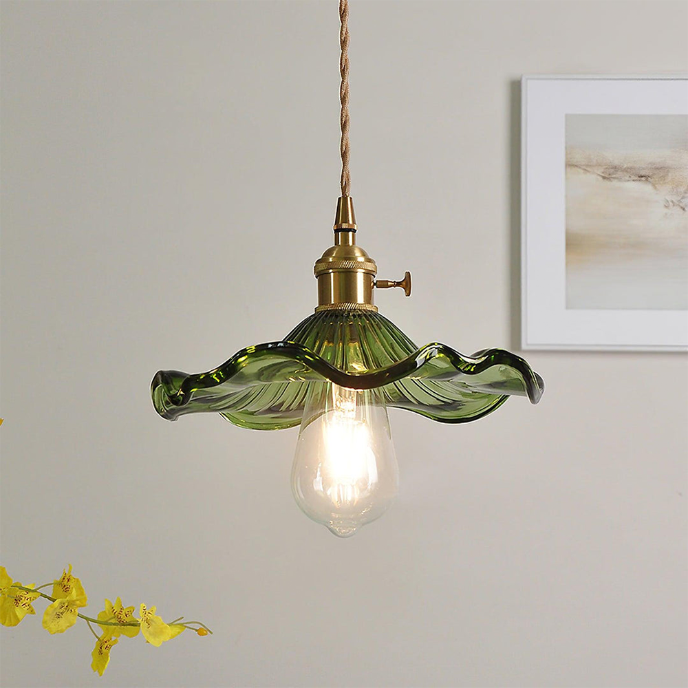 FloraGlow Hibiscus Pendant Light