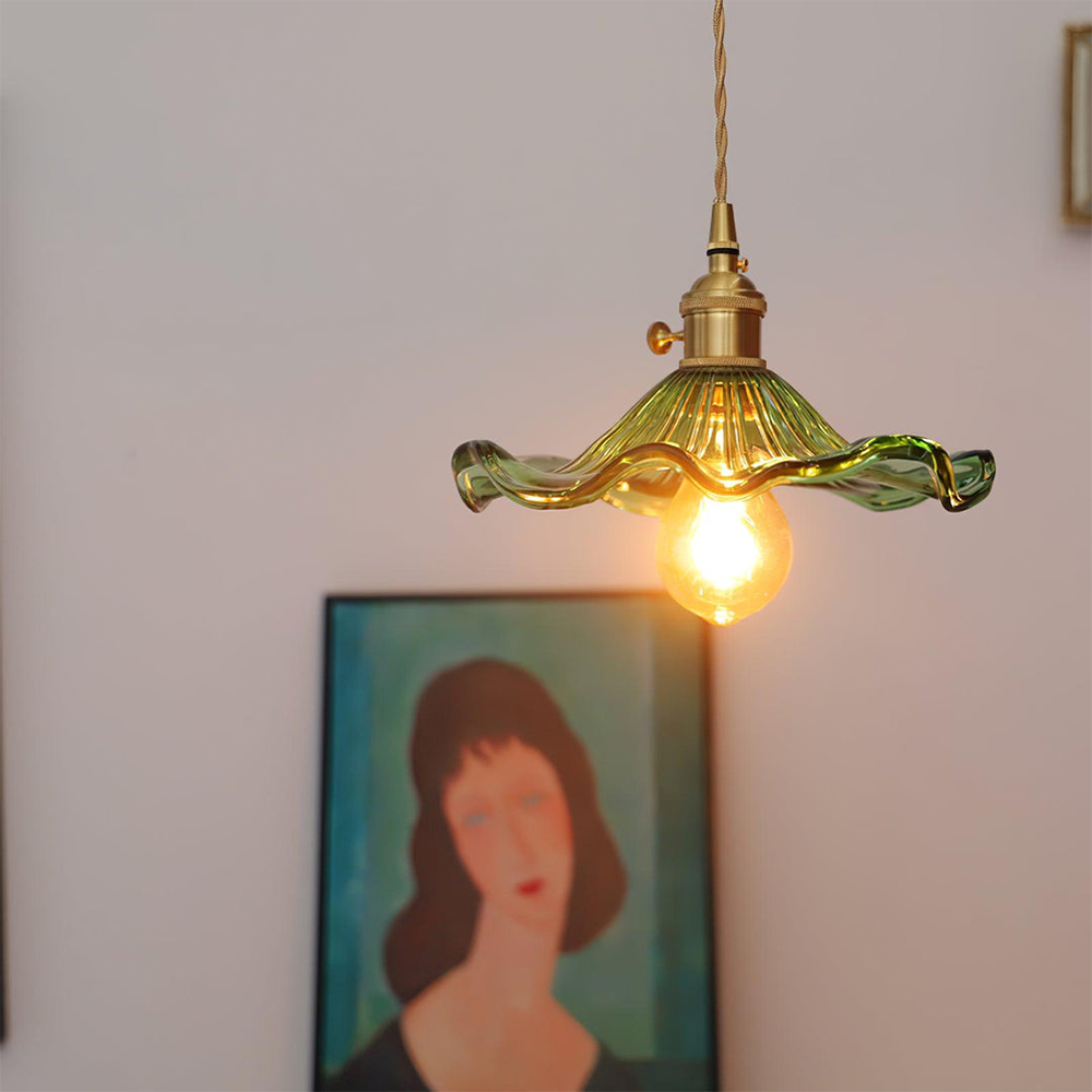 FloraGlow Hibiscus Pendant Light