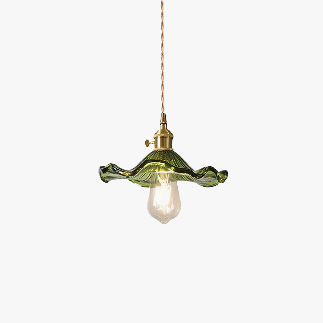 FloraGlow Hibiscus Pendant Light